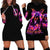 Rose Skull Hoodie Dress Beasuty In Beast Mode - Wonder Print Shop