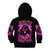 Rose Skull Kid Hoodie Beasuty In Beast Mode - Wonder Print Shop