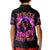 Rose Skull Kid Polo Shirt Beasuty In Beast Mode - Wonder Print Shop