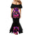 Rose Skull Mermaid Dress Beasuty In Beast Mode - Wonder Print Shop