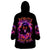 Rose Skull Wearable Blanket Hoodie Beasuty In Beast Mode