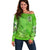 Irish Skull Off Shoulder Sweater Irish Today - Wonder Print Shop