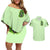 Irish Skull Couples Matching Off Shoulder Short Dress and Hawaiian Shirt Drink Up Bitches - Wonder Print Shop