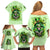 Irish Skull Family Matching Off Shoulder Short Dress and Hawaiian Shirt Drink Up Bitches - Wonder Print Shop