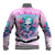 Rose Skull Baseball Jacket Bullshit So The Bitch In Me Come Out To Play - Wonder Print Shop