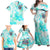 Flower Skull Family Matching Off Shoulder Maxi Dress and Hawaiian Shirt She Is Sunshine Mixed With A Little Hurricane - Wonder Print Shop