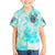 Flower Skull Family Matching Puletasi and Hawaiian Shirt She Is Sunshine Mixed With A Little Hurricane - Wonder Print Shop