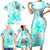 Flower Skull Family Matching Short Sleeve Bodycon Dress and Hawaiian Shirt She Is Sunshine Mixed With A Little Hurricane - Wonder Print Shop