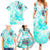 Flower Skull Family Matching Summer Maxi Dress and Hawaiian Shirt She Is Sunshine Mixed With A Little Hurricane - Wonder Print Shop