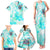 Flower Skull Family Matching Tank Maxi Dress and Hawaiian Shirt She Is Sunshine Mixed With A Little Hurricane - Wonder Print Shop