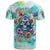 Flower Skull T Shirt She Is Sunshine Mixed With A Little Hurricane