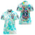 Flower Skull Women Polo Shirt She Is Sunshine Mixed With A Little Hurricane - Wonder Print Shop