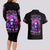 Flower Skull Couples Matching Long Sleeve Bodycon Dress and Hawaiian Shirt The Good Girl In Me Got Tired Of The Bullshit So The Bitch In Me Came Out To Play - Wonder Print Shop