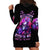 Flower Skull Hoodie Dress The Good Girl In Me Got Tired Of The Bullshit So The Bitch In Me Came Out To Play - Wonder Print Shop