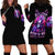 Flower Skull Hoodie Dress The Good Girl In Me Got Tired Of The Bullshit So The Bitch In Me Came Out To Play - Wonder Print Shop