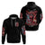 Devil Skull Hoodie The Perseon I Afraid Of Is Myself That Fucker Is Crazy - Wonder Print Shop