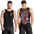 Devil Skull Men Tank Top The Perseon I Afraid Of Is Myself That Fucker Is Crazy - Wonder Print Shop