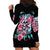 Rose Skull Hoodie Dress Hater Make Me Famous So Keep On Hating Me Bitch - Wonder Print Shop