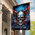 Wings Skull Garden Flag People Are Asking Me Which Sign I was Born Under I Was Born Under A Warning Sigh - Wonder Print Shop