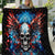 Wings Skull Quilt People Are Asking Me Which Sign I was Born Under I Was Born Under A Warning Sigh