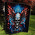 Wings Skull Quilt People Are Asking Me Which Sign I was Born Under I Was Born Under A Warning Sigh