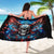 Wings Skull Sarong People Are Asking Me Which Sign I was Born Under I Was Born Under A Warning Sigh - Wonder Print Shop