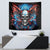 Wings Skull Tapestry People Are Asking Me Which Sign I was Born Under I Was Born Under A Warning Sigh