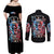 Lady Skull Couples Matching Off Shoulder Maxi Dress and Long Sleeve Button Shirt Yes I'm A Bitch But Not Your - Wonder Print Shop