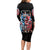 Lady Skull Long Sleeve Bodycon Dress Yes I'm A Bitch But Not Your - Wonder Print Shop