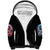 Lady Skull Sherpa Hoodie Yes I'm A Bitch But Not Your - Wonder Print Shop