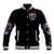 American Skull Baseball Jacket I'm Not Anti Social I'm Just Not User Friendly - Wonder Print Shop