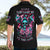 Rose Skull Hawaiian Shirt Heaven Don't Want Me And Hell's Afraid I'll Take Over - Wonder Print Shop