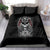 Skull Bedding Set Ethereal Reapers Skull-Faced Death Angels - Wonder Print Shop