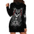 Skull Hoodie Dress Ethereal Reapers Skull-Faced Death Angels - Wonder Print Shop