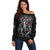 Skull Off Shoulder Sweater Ethereal Reapers Skull-Faced Death Angels - Wonder Print Shop