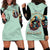 Witch Skull Hoodie Dress Buckle Up Buttercup You Just FLipped My Witch Switch - Wonder Print Shop