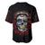 Dia De Muertos Baseball Jersey Day Of The Death Rose Skull - Wonder Print Shop