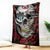 Dia De Muertos Blanket Day Of The Death Rose Skull DT01