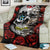 Dia De Muertos Blanket Day Of The Death Rose Skull DT01