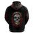 Dia De Muertos Hoodie Day Of The Death Rose Skull - Wonder Print Shop