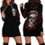 Dia De Muertos Hoodie Dress Day Of The Death Rose Skull - Wonder Print Shop