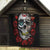 Dia De Muertos Quilt Day Of The Death Rose Skull DT01