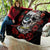 Dia De Muertos Quilt Day Of The Death Rose Skull DT01