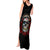 Dia De Muertos Tank Maxi Dress Day Of The Death Rose Skull - Wonder Print Shop