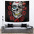 Dia De Muertos Tapestry Day Of The Death Rose Skull DT01