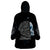 Sad Skull Wearable Blanket Hoodie Don't Ever Try To Judge Me Dude - Wonder Print Shop