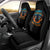 Double Fire Skull Car Seat Cover I Have 3 Side Quite Funny And The Side You Never Want To See - Wonder Print Shop