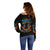 Double Fire Skull Off Shoulder Sweater I Have 3 Side Quite Funny And The Side You Never Want To See - Wonder Print Shop