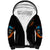 Double Fire Skull Sherpa Hoodie I Have 3 Side Quite Funny And The Side You Never Want To See - Wonder Print Shop