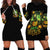 Pumpkin Skull Hoodie Dress Drink Up Witches - Wonder Print Shop